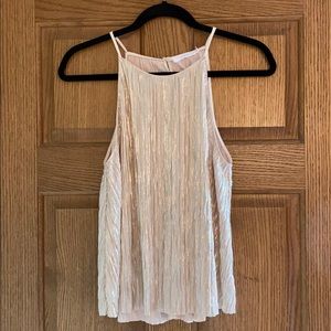 Sparkly and Flowy Tank Top